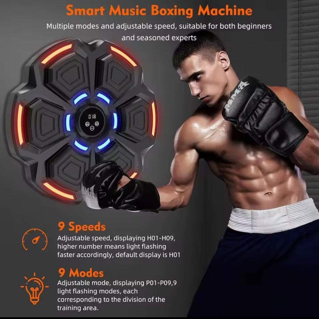 Máquina de boxeo musical inteligente