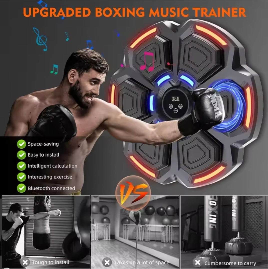 Máquina de boxeo musical inteligente